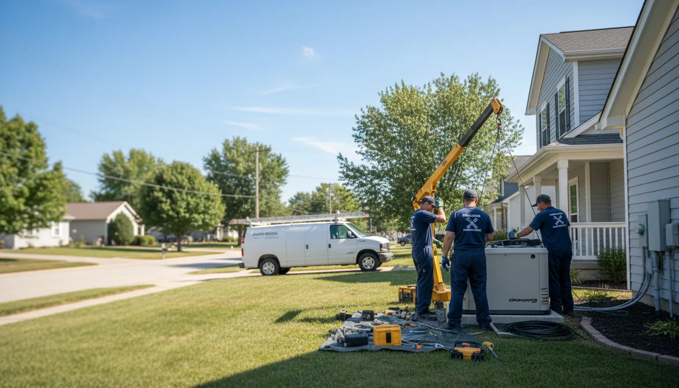 Generator Installation in Staunton, IL near me